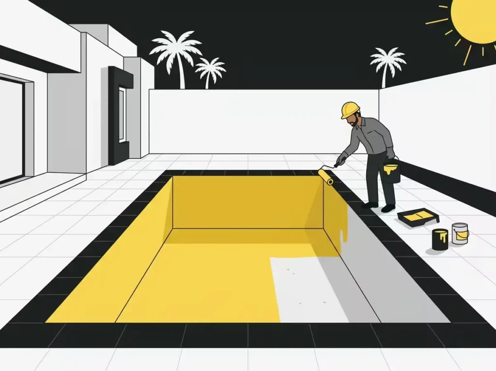 طريقة عزل حمامات السباحة