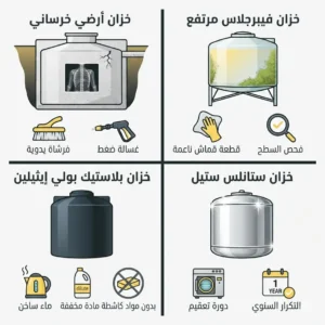 تنظيف خزانات بالرياض